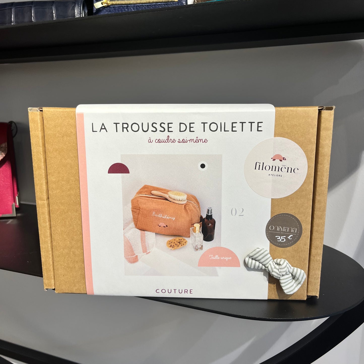 Trousse de toilette à coudre soi-même