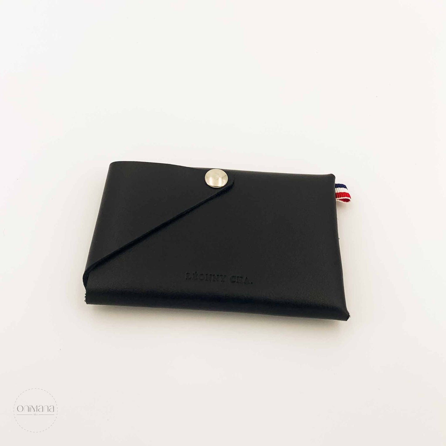 Portefeuille mini clement LC noir face