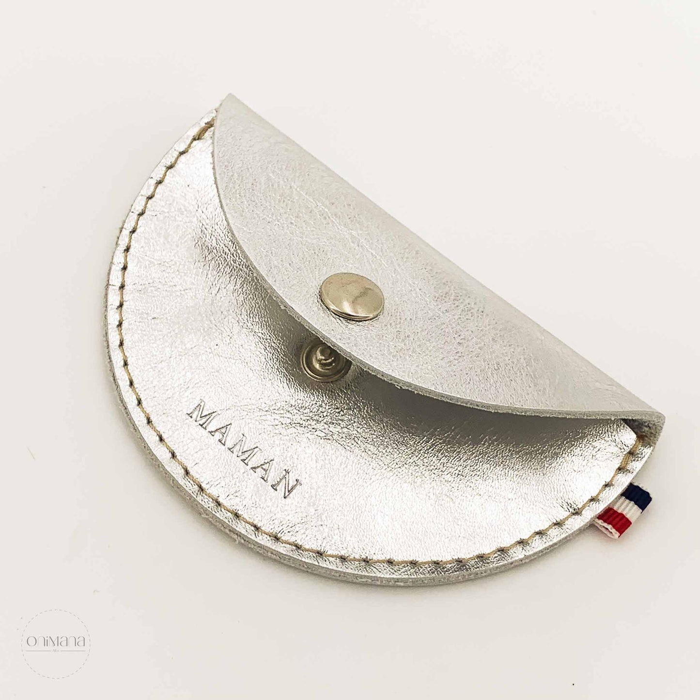 leonny cha porte monnaie fantine argent ouvert
