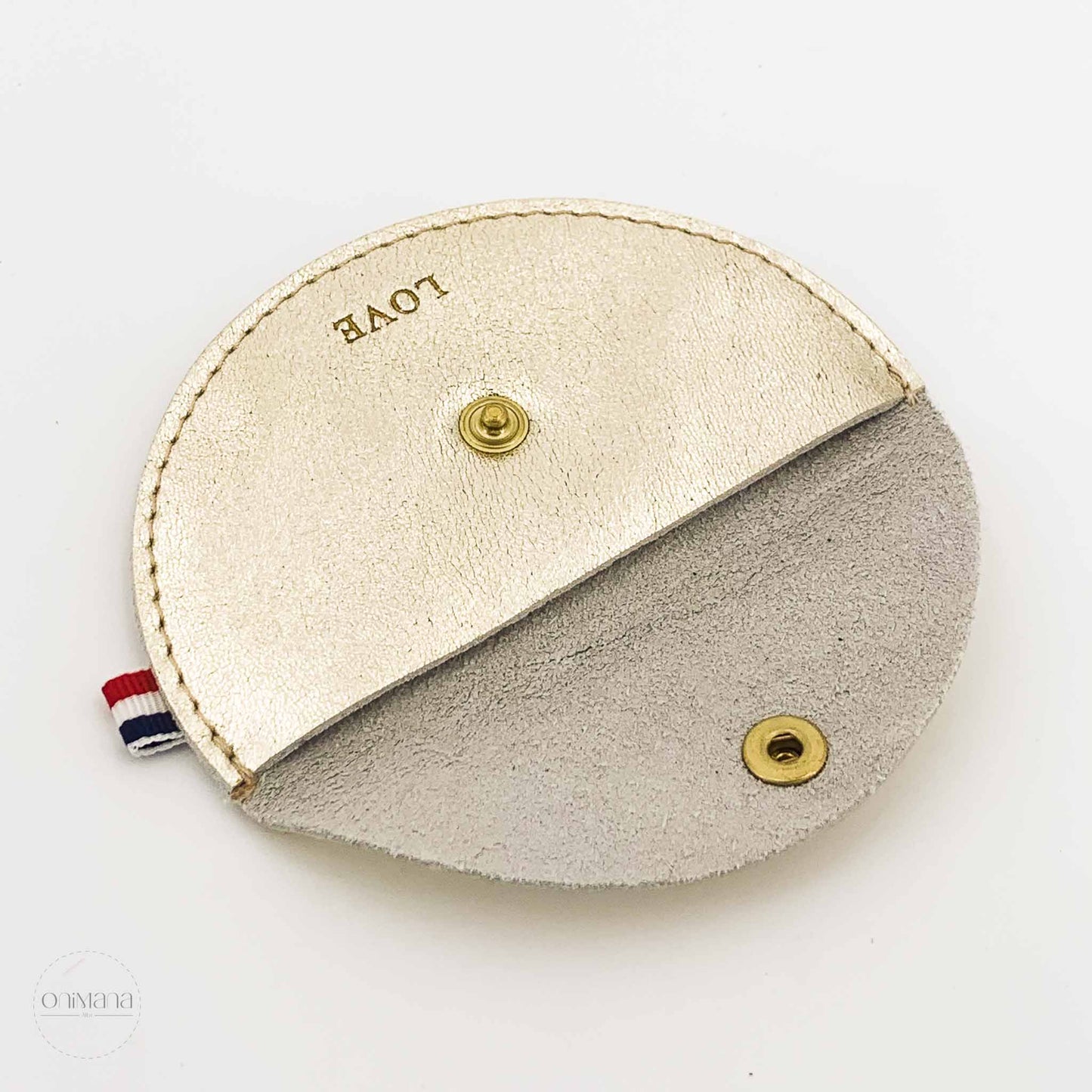 leonny cha porte monnaie fantine champagne ouvert 2