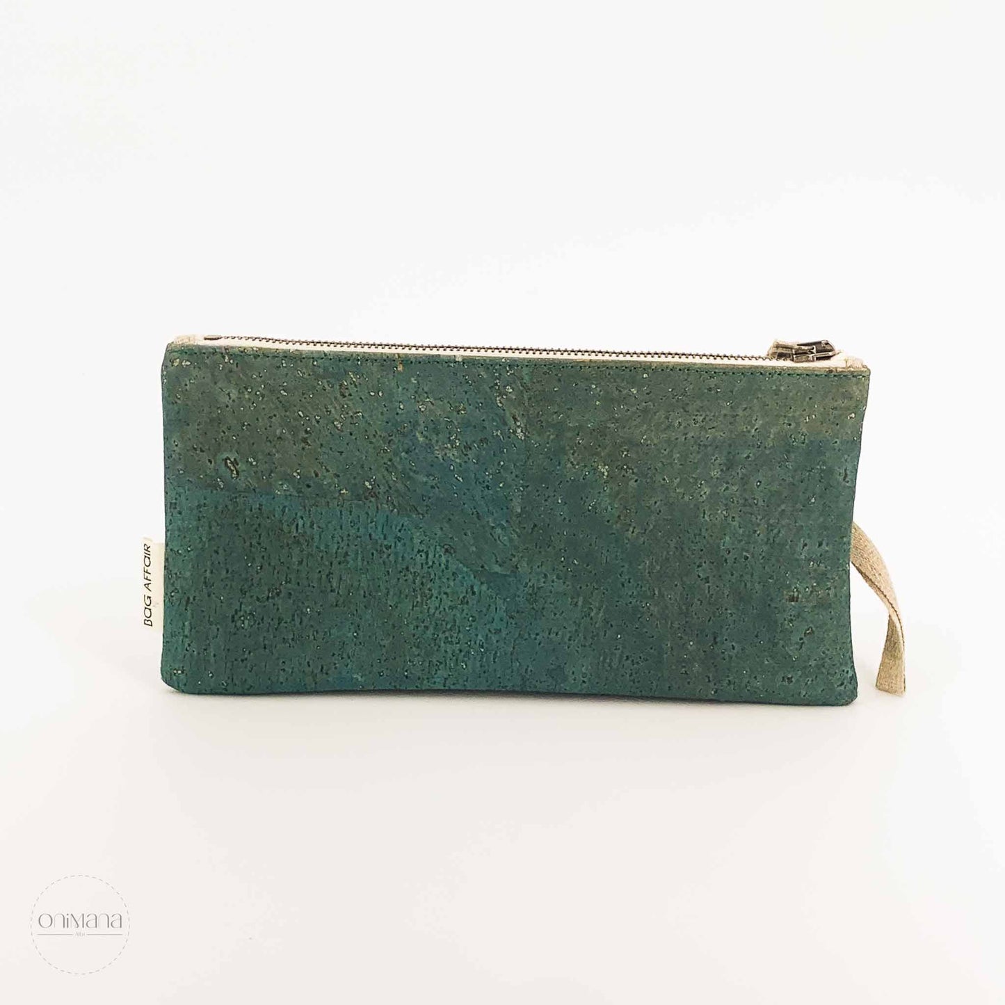 bag affair pochette bracelet polly vert face