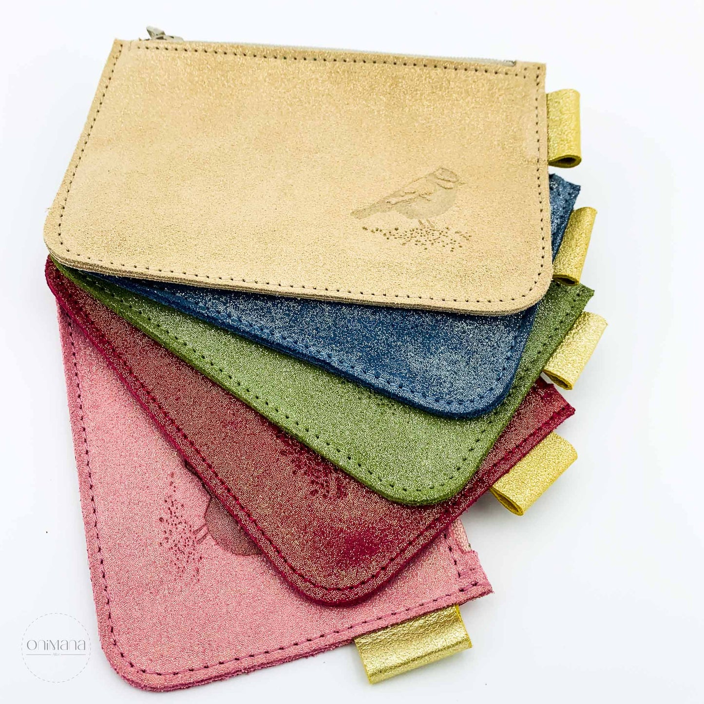 balc porte monnaie pailleté 5 coloris couche éventail
