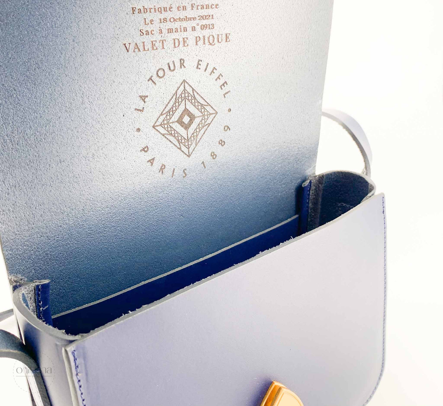 vdp sac colette bleu marine intérieur