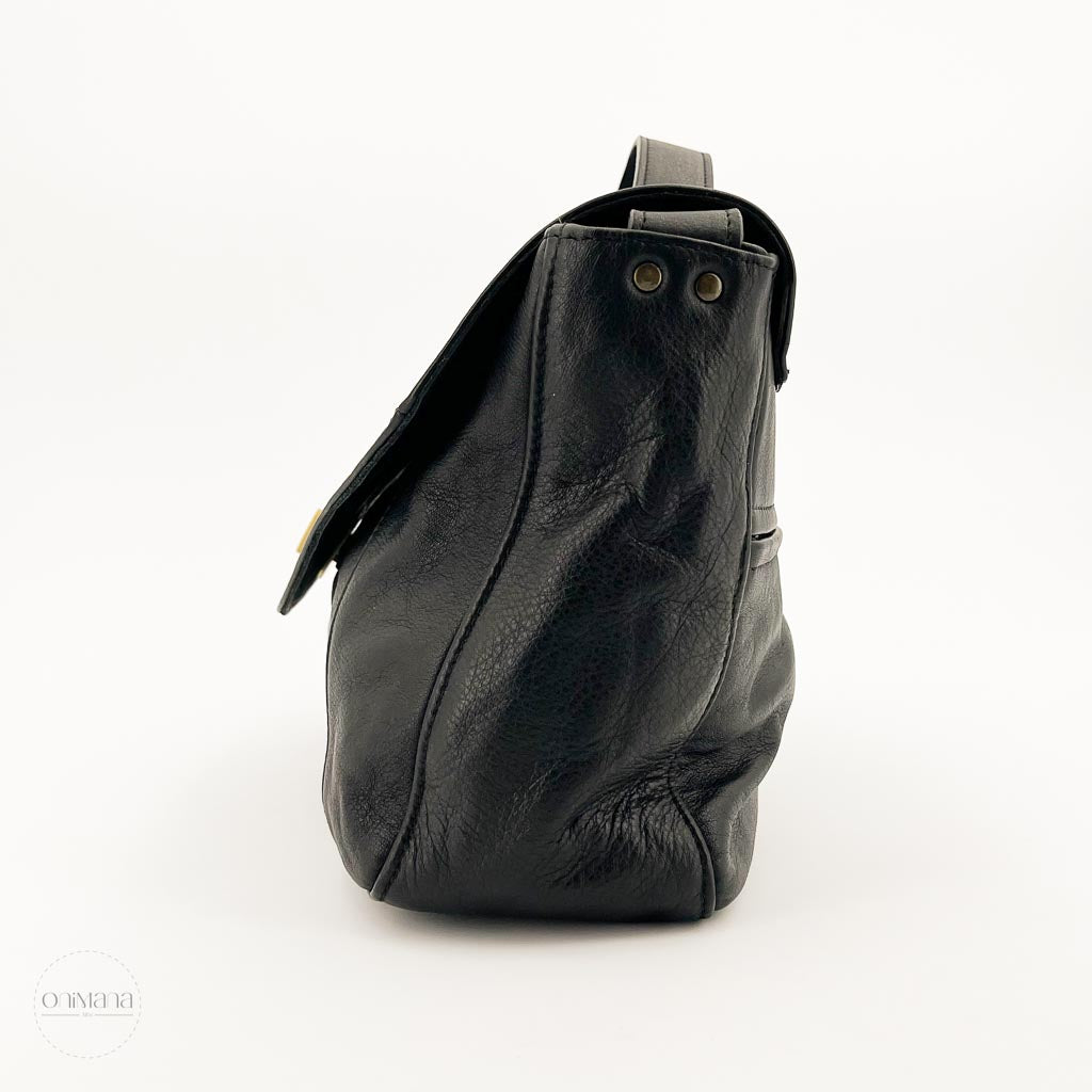 Sac cartable soma JM noir profil