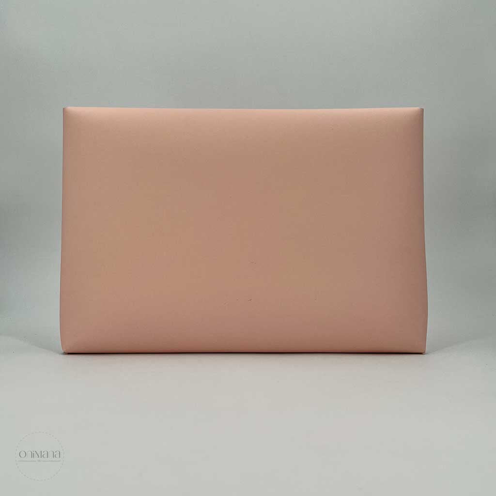 Pochette ordinateur cuir recyclé