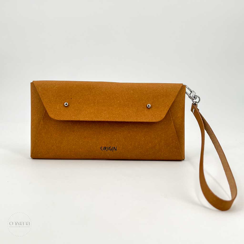 Sac compact petit cuir recyclé