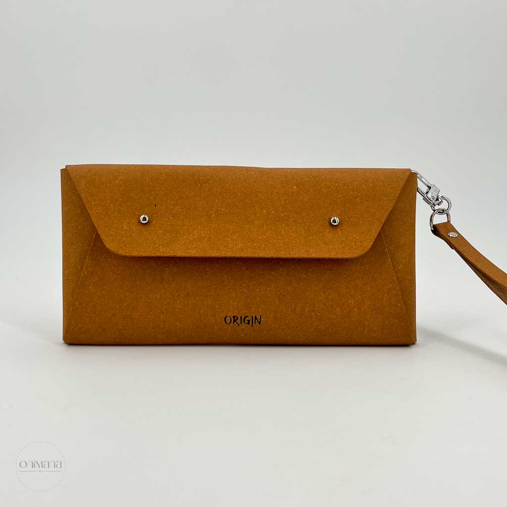 Sac compact petit cuir recyclé