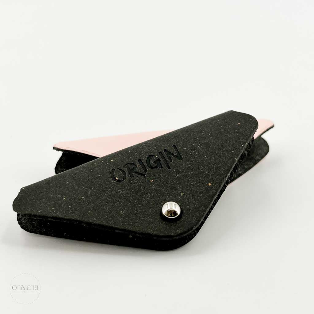 Range-câble cuir recyclé