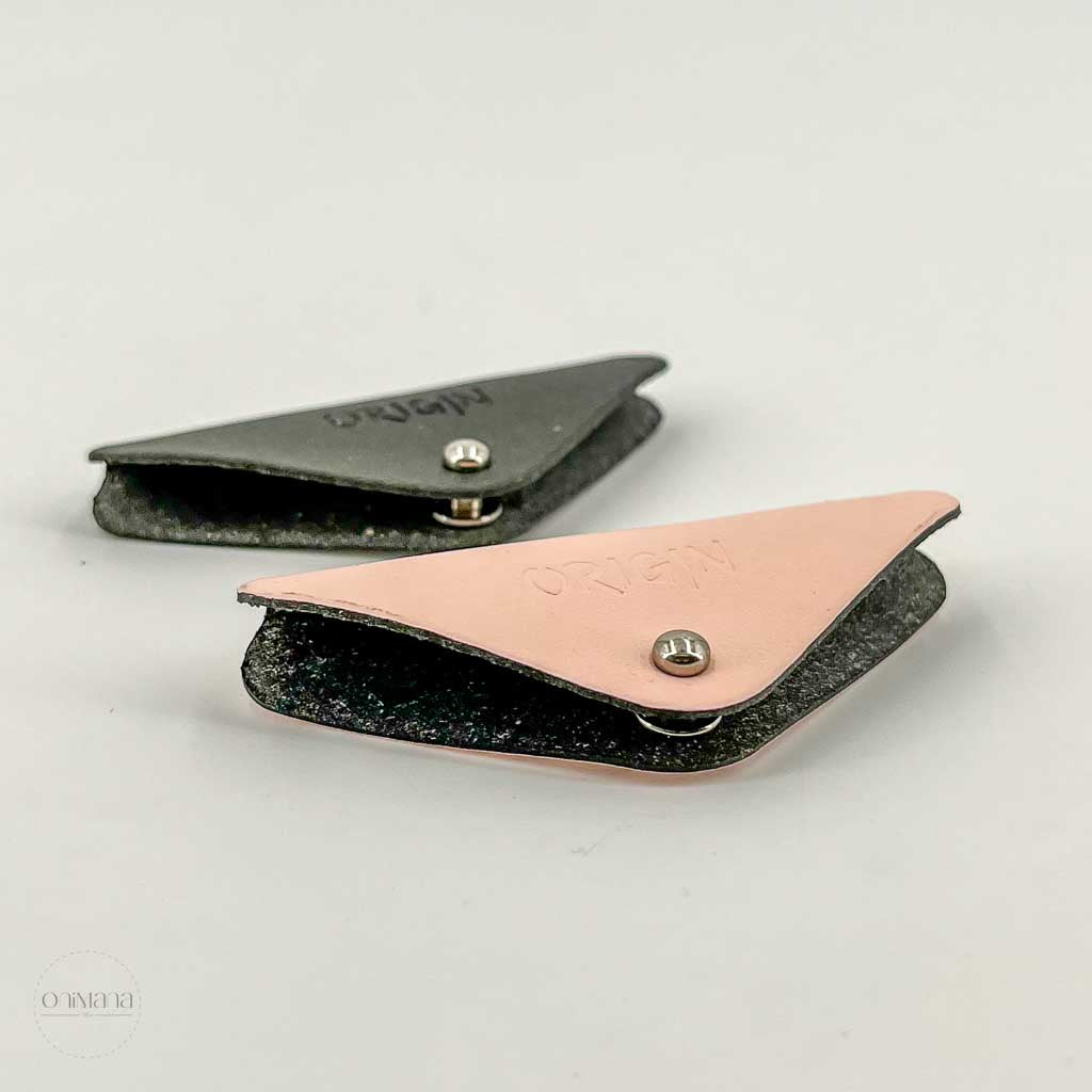 Range-câble cuir recyclé