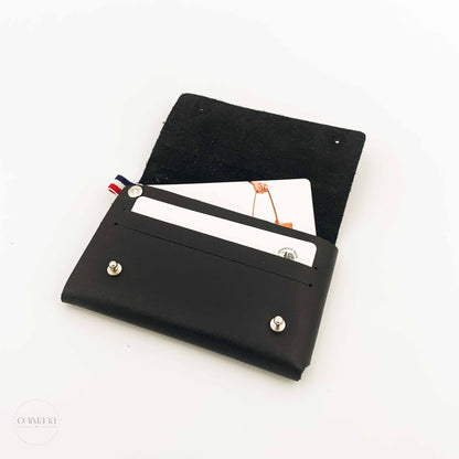 Portefeuille mini clement LC noir intérieur
