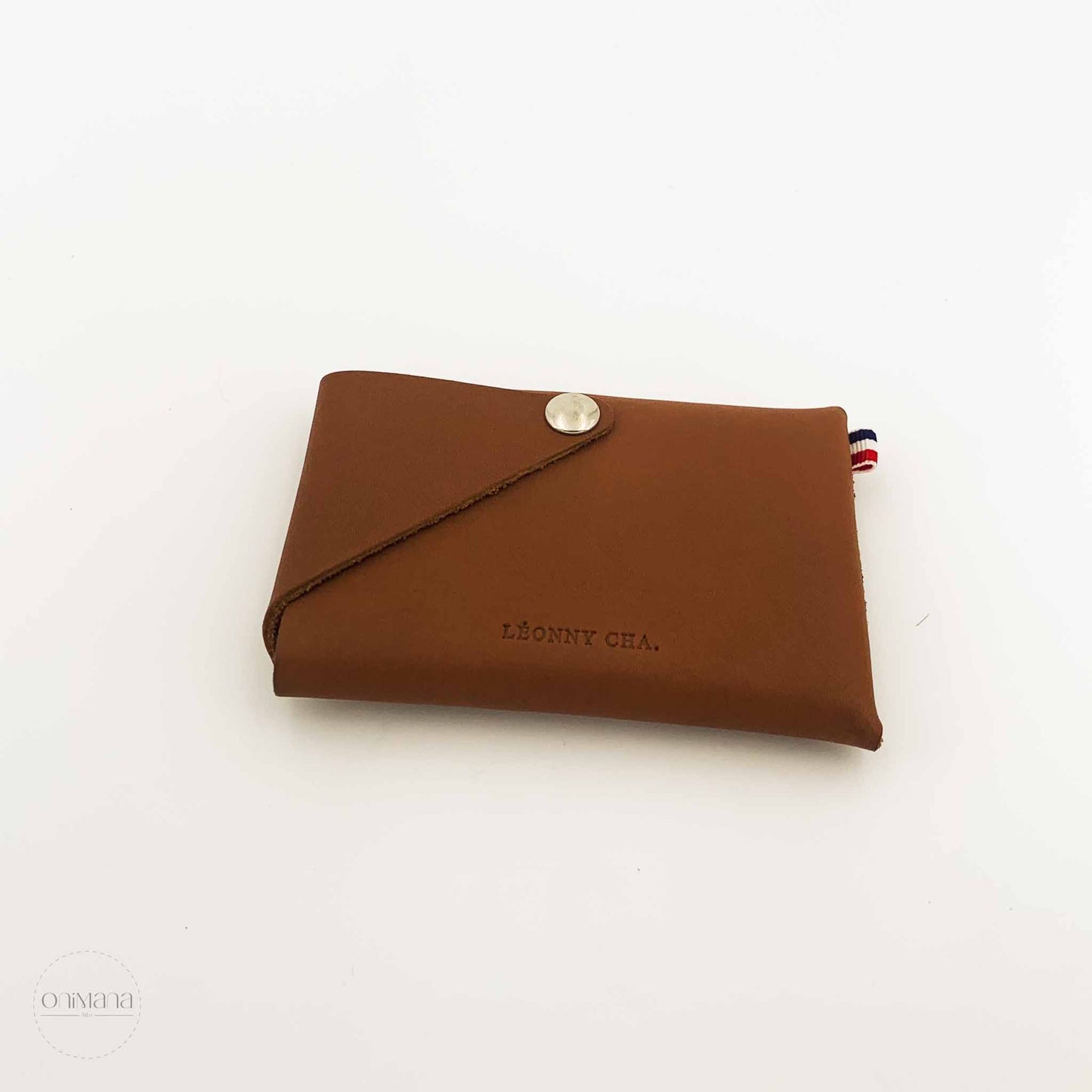 Portefeuille mini clement LC camel face