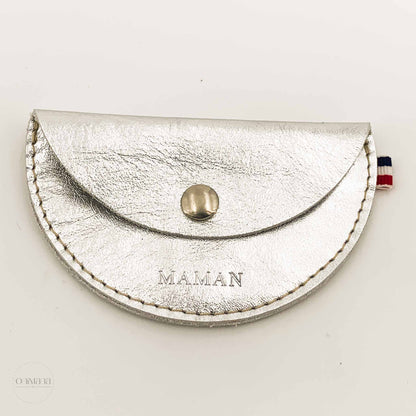 leonny cha porte monnaie fantine argent face