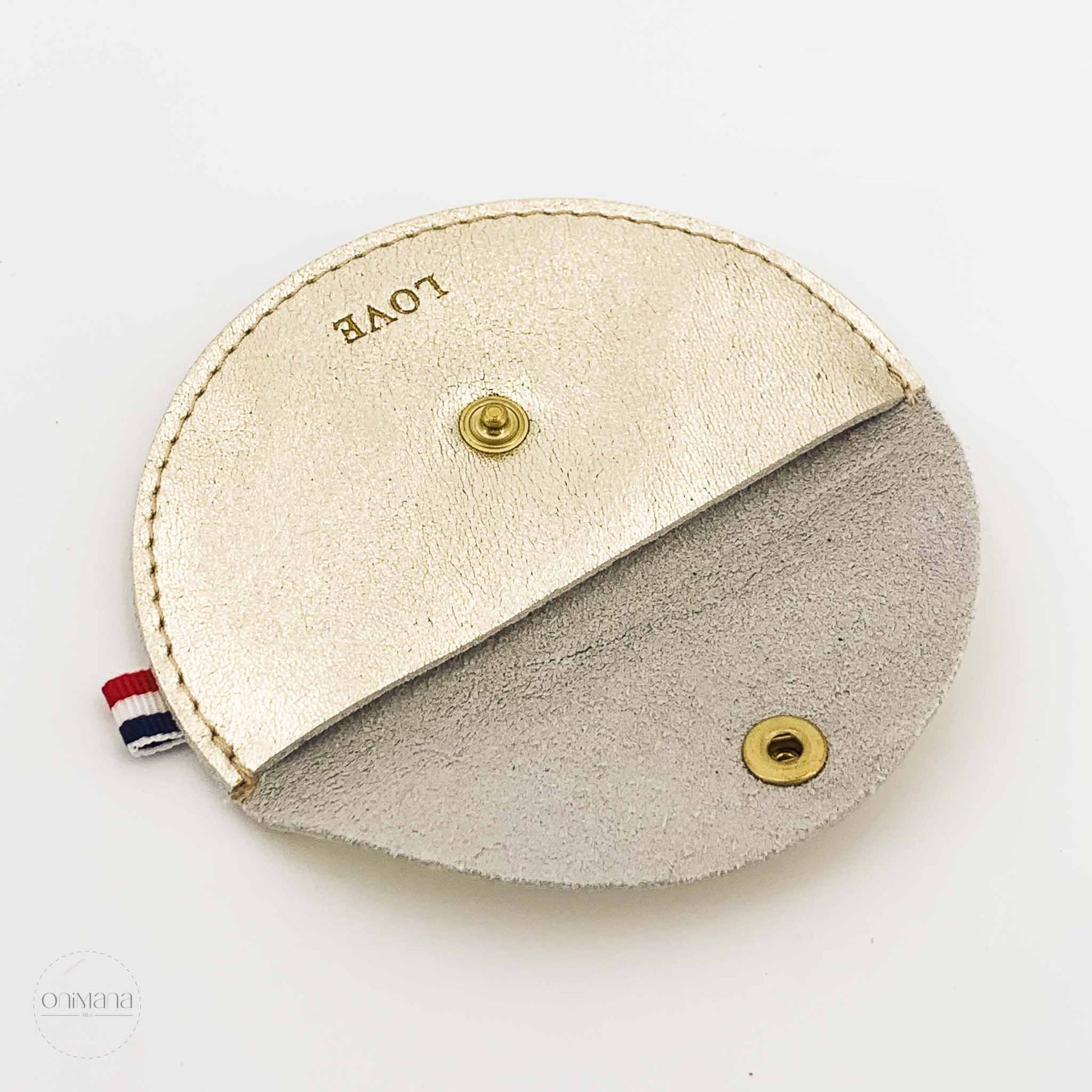 leonny cha porte monnaie fantine champagne ouvert 2