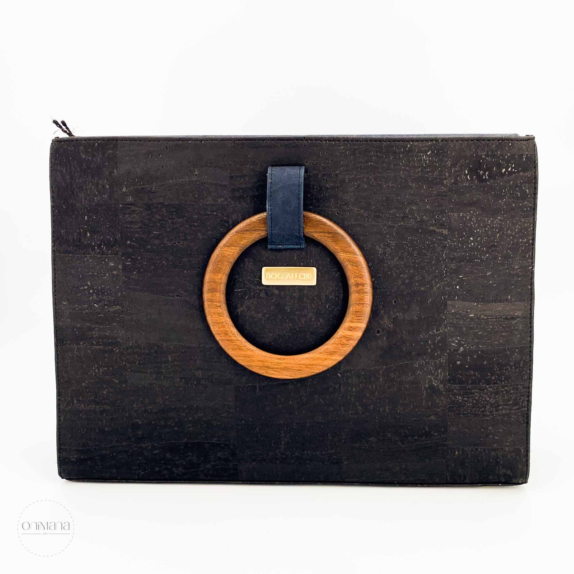 bag affair sac bossy noir bleu marine face