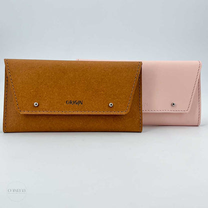 Portefeuille cuir recyclé